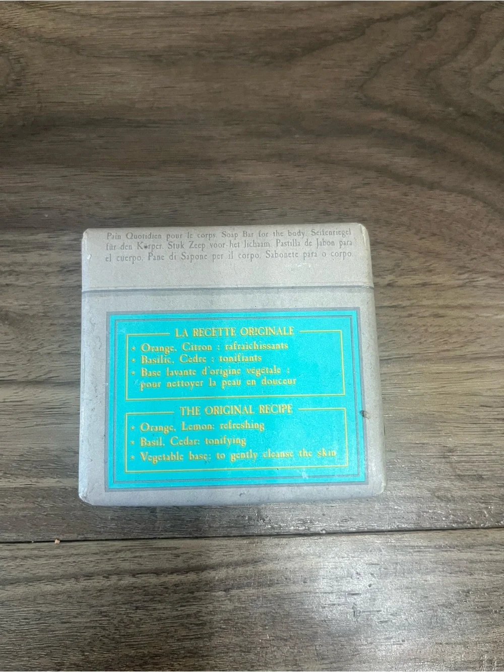 Rare Le Couvent des Minimes 1862 Eau des Matines Soap Bar 100g Sealed‎ VTG